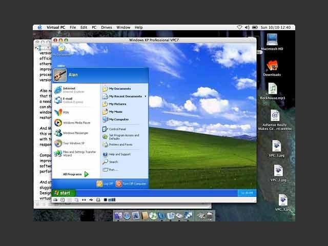 Microsoft virtual pc 2007 download